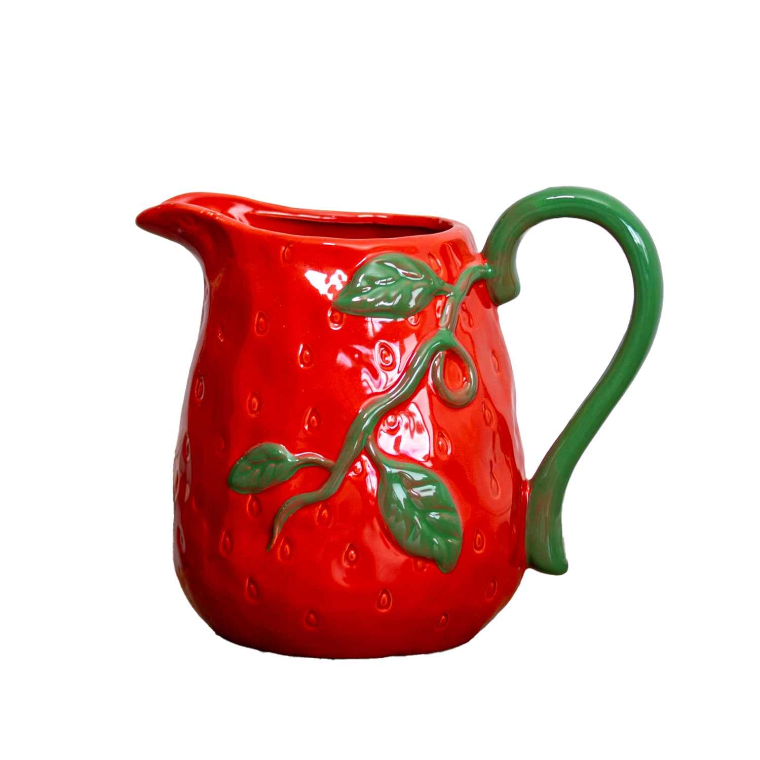 Ceramic Strawberry Jug