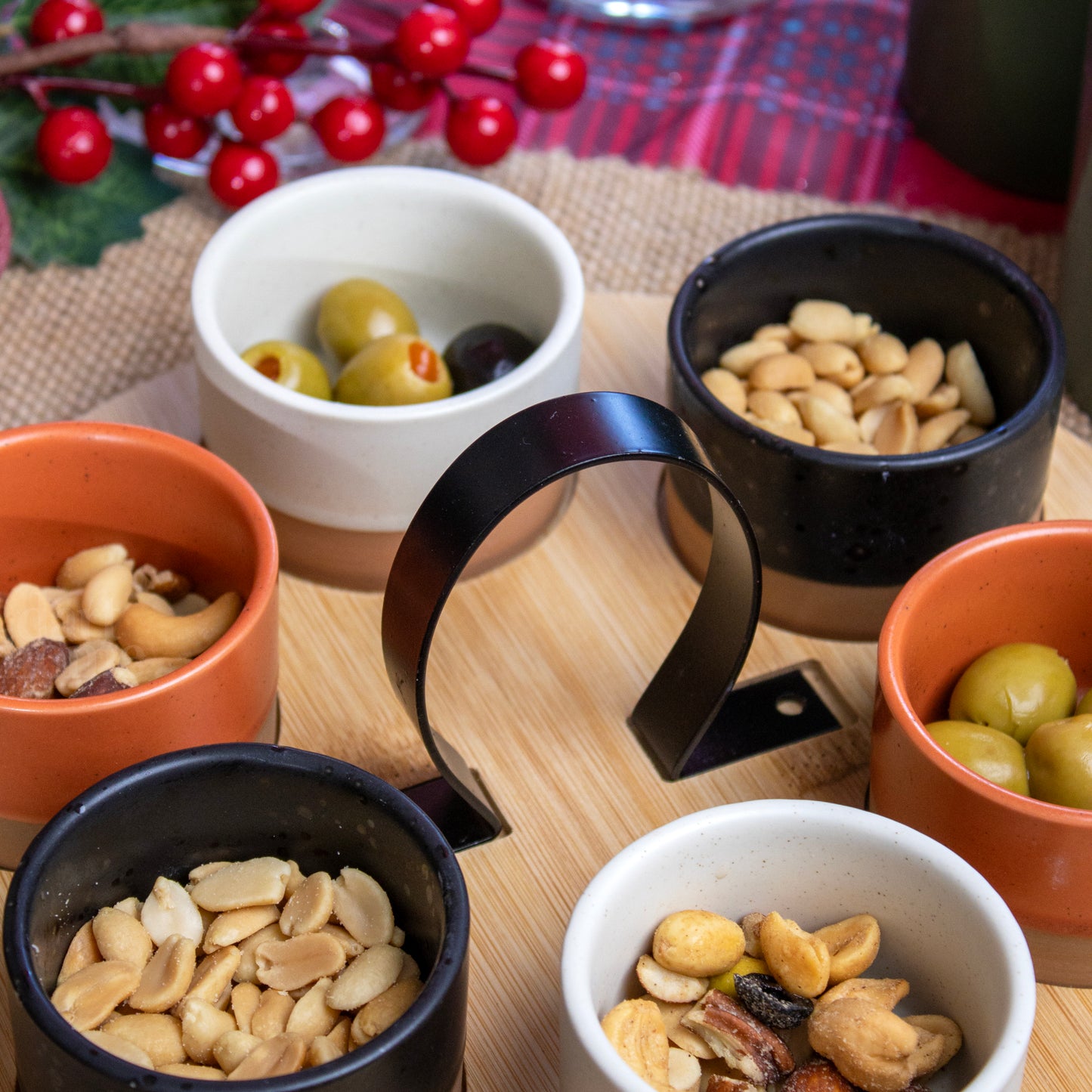 7pc Stoneware Serving Bowls Set