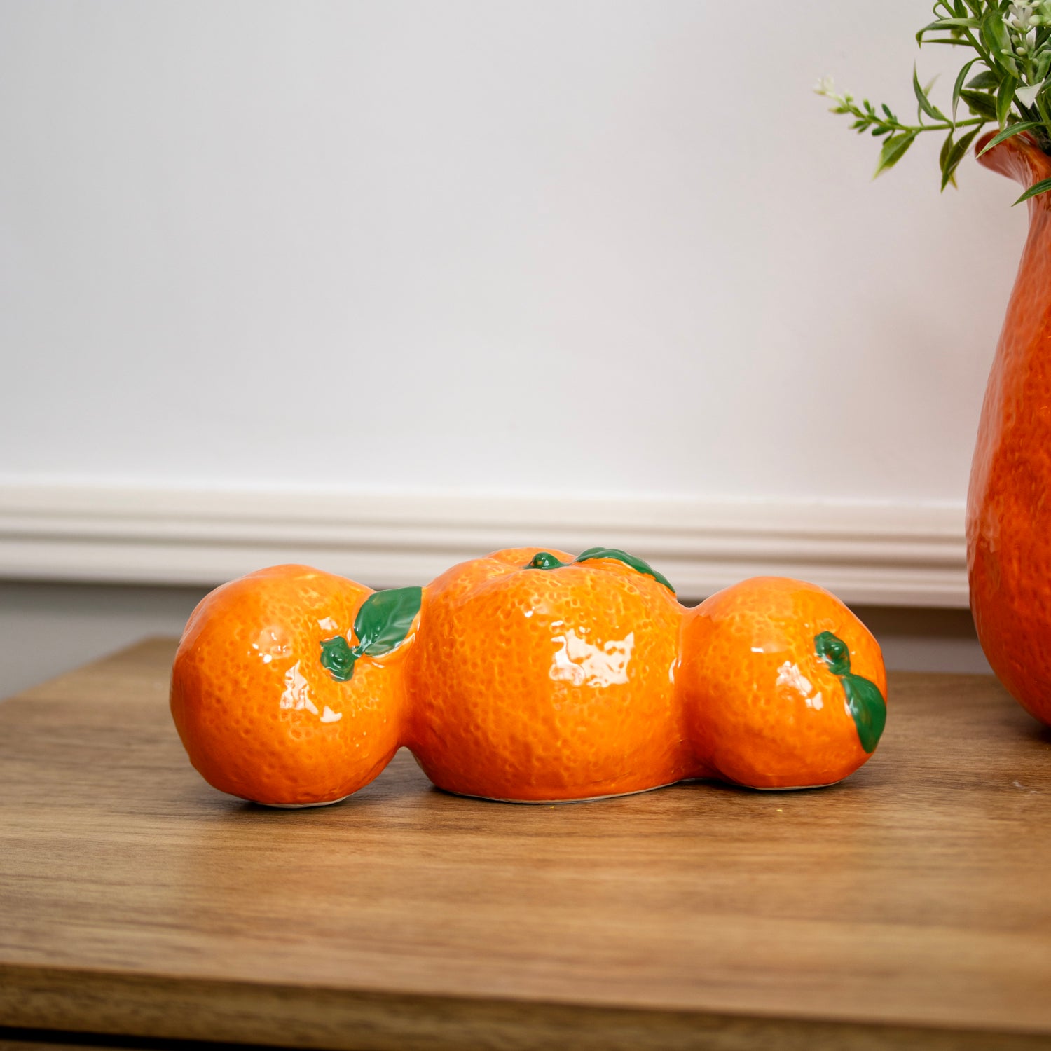 Ceramic Multi Orange Ornament