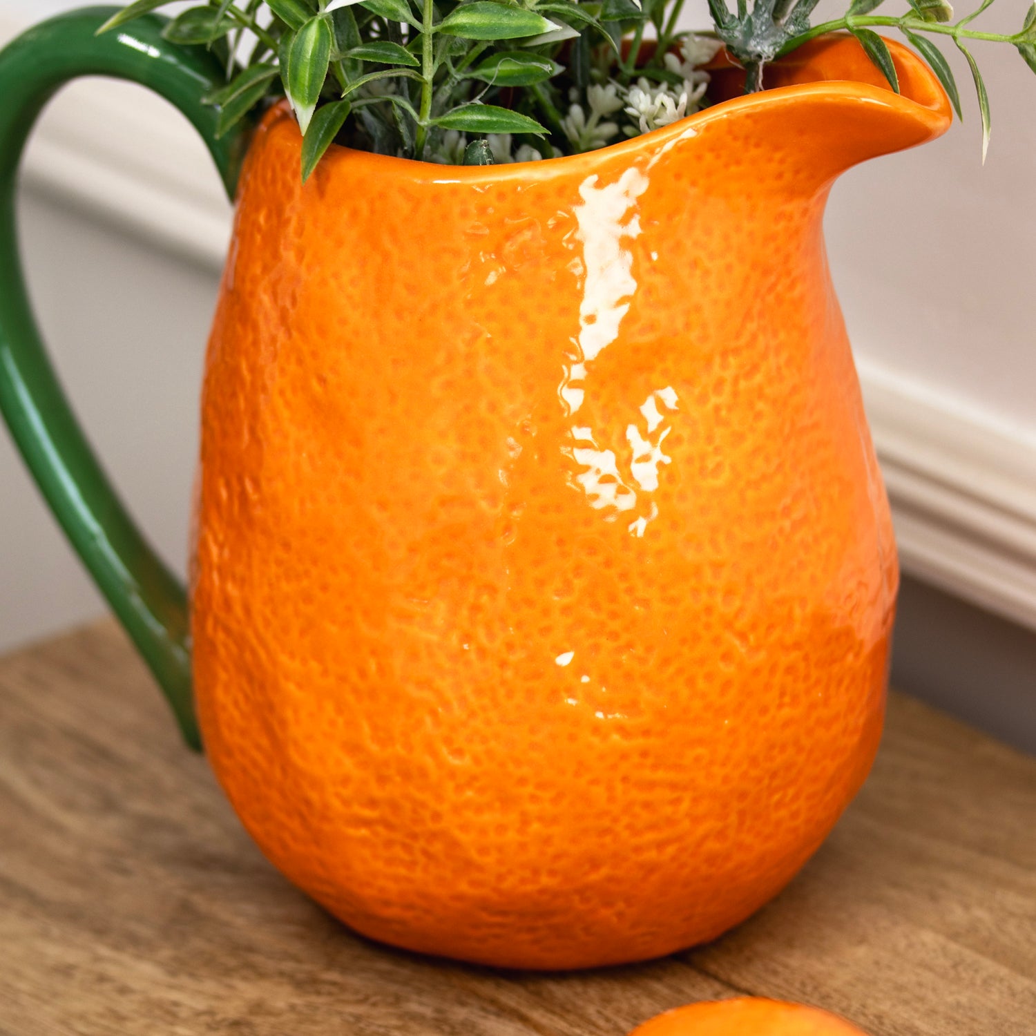 Ceramic Orange Tree Jug