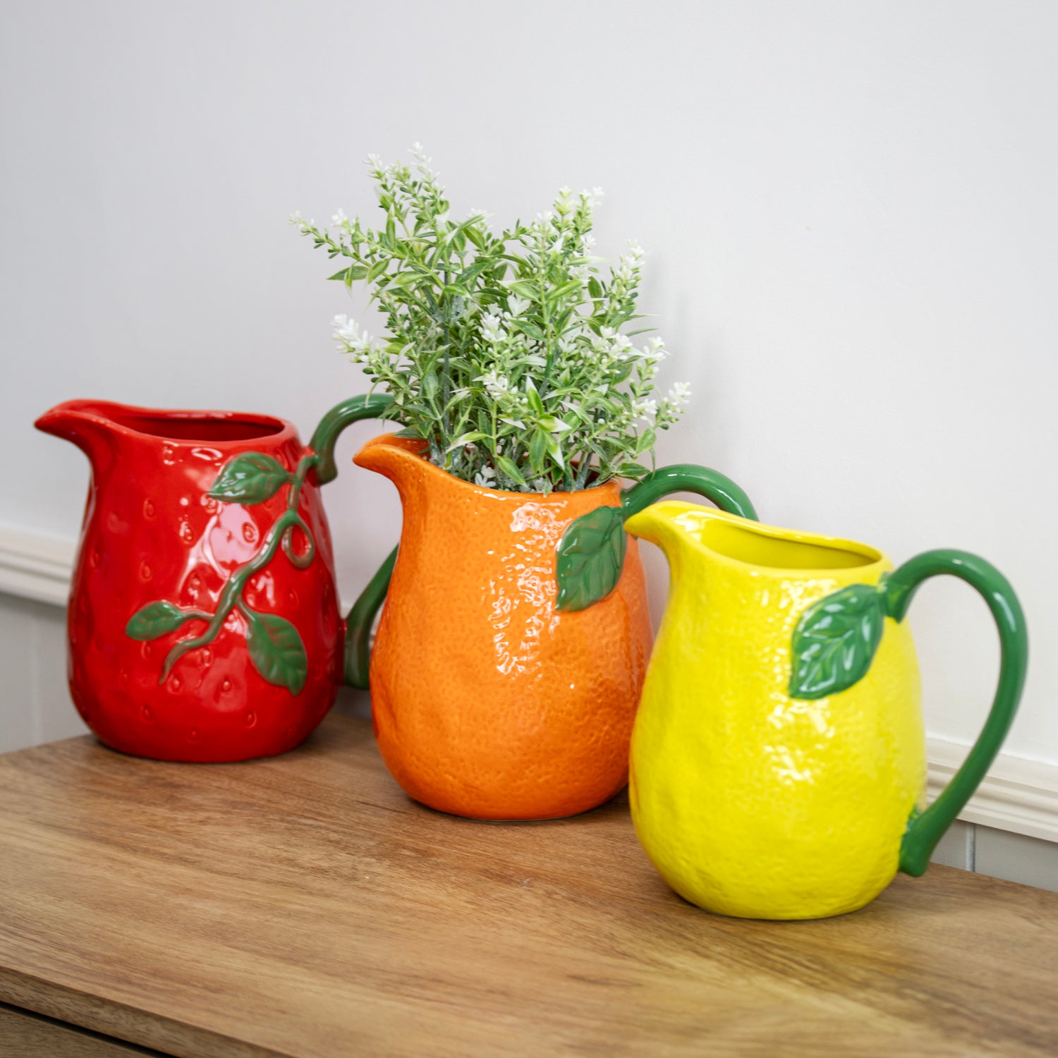 Ceramic Orange Tree Jug