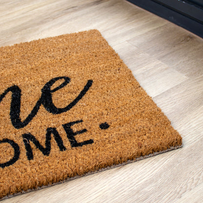 Welcome To Our Home Patio Coir Doormat