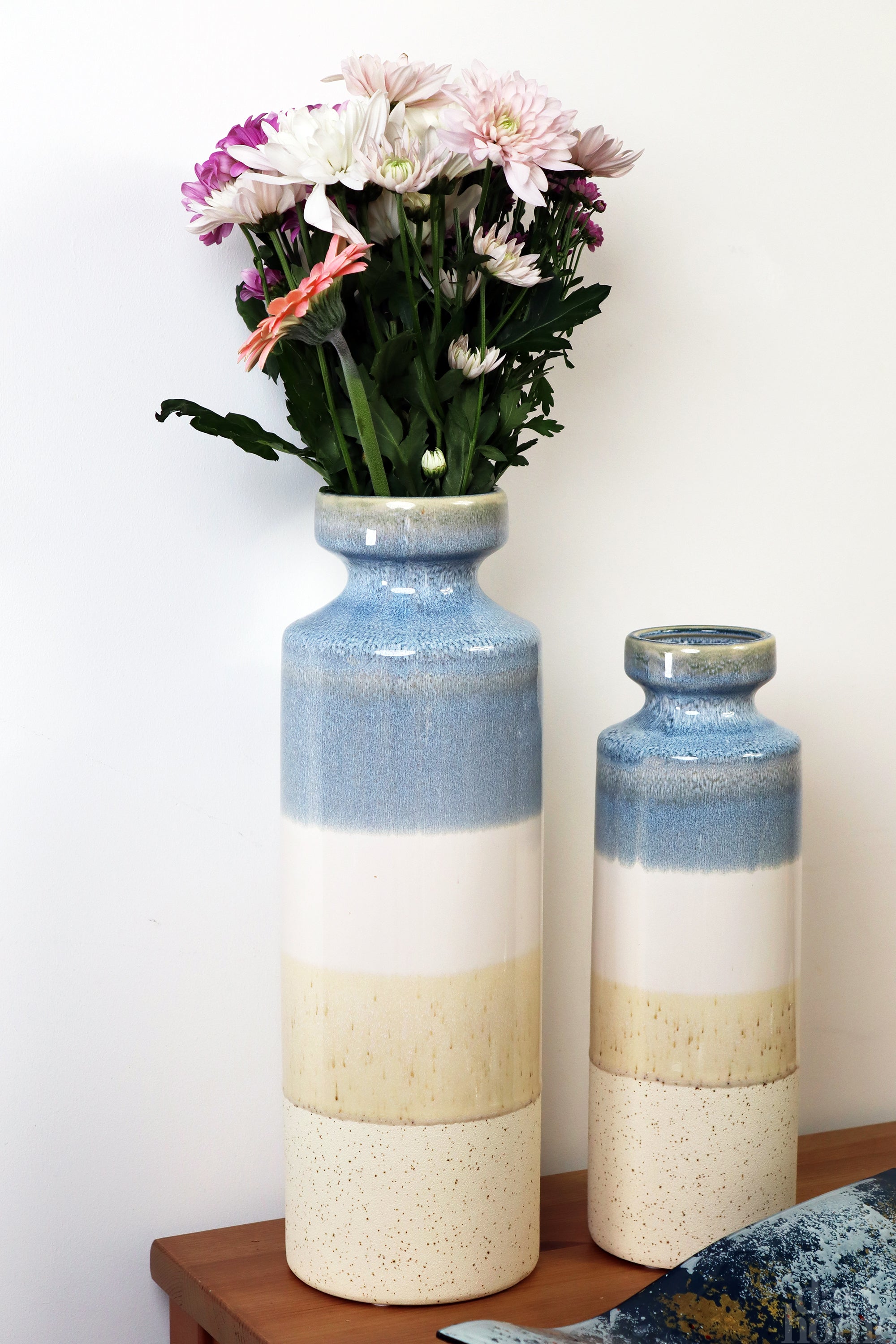 Reaktive Glasur Ocean Vase groß