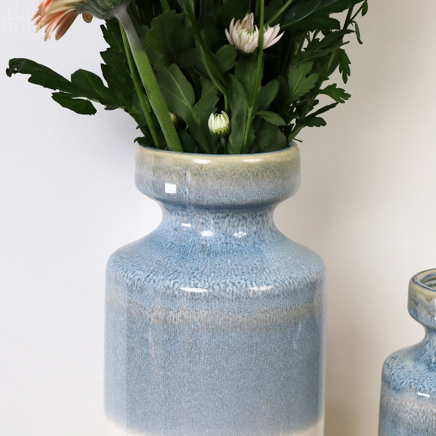 Reactive Glaze Ocean Vase Small
