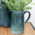 Blue Reactive Glaze Jug Vase