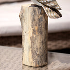 Barn Owl On Root Perch Ornament