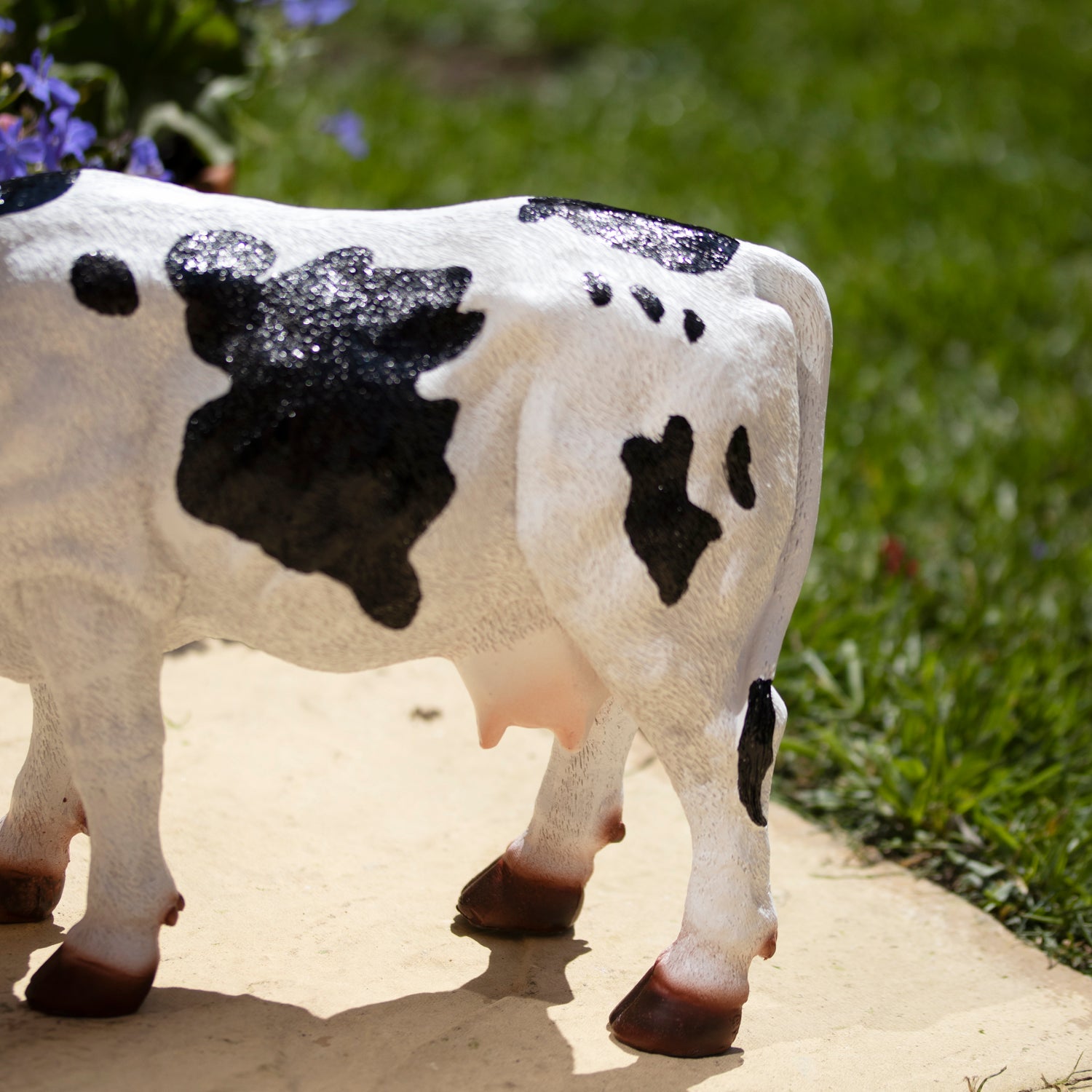 Resin Dairy Cow Garden Ornament