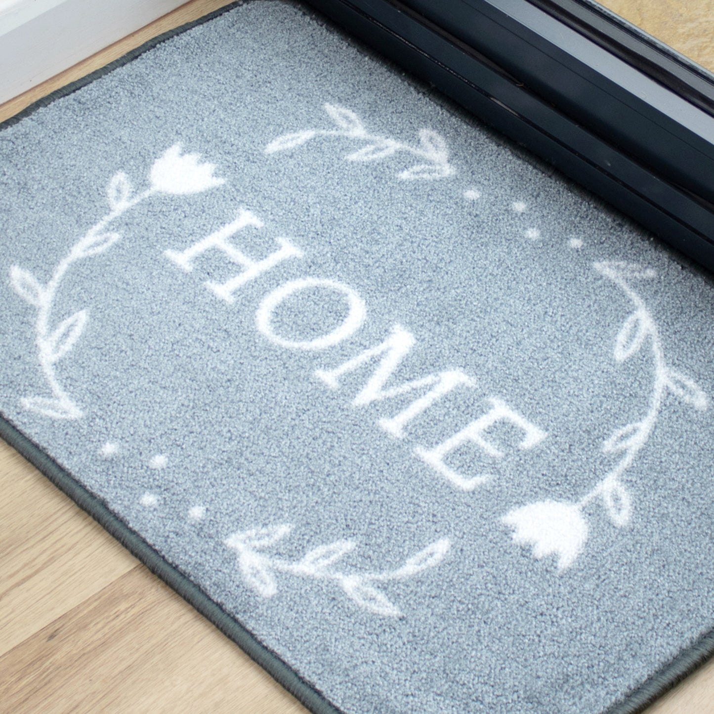 Sage Home Wreath Washable Doormat