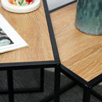 Set Of 2 Nesting Square Side Tables