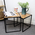 Set Of 2 Nesting Square Side Tables