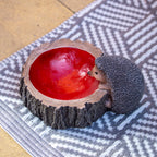 Hedgehog On Log Bowl Bird Feeder