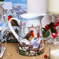 Christmas Robins Jug