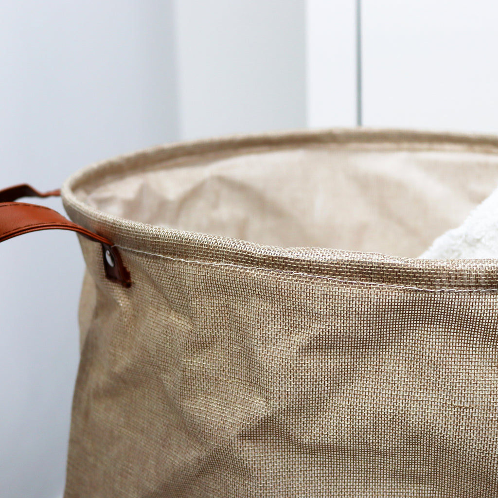 Neutral Home Leaves Laundry Bag