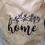 Neutral Home Leaves Laundry Bag