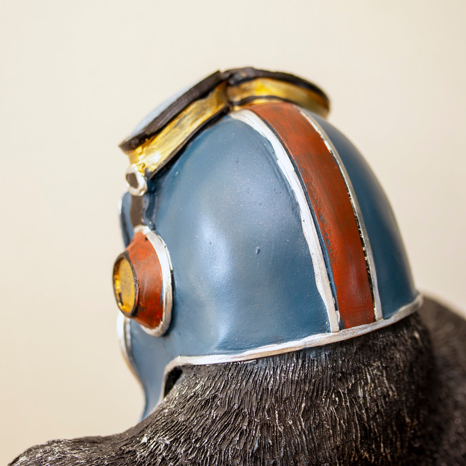 Grumpy Pilot Gorilla Ornament