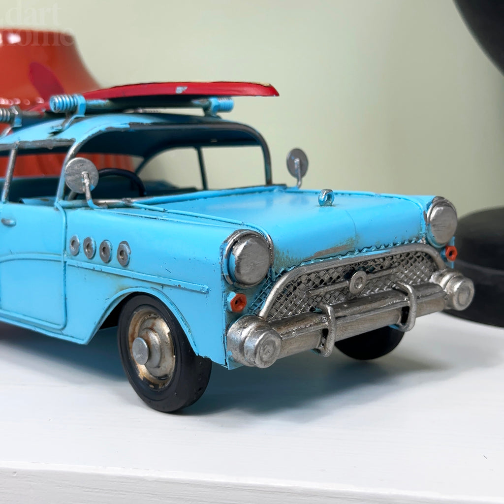 Vintage Surfboarder American Car Ornament
