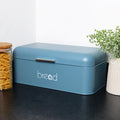 Matt Blue Bread Bin