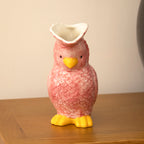 Ceramic Pink Parrot Jug