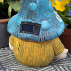 Solar Light Up Mushroom Hat Garden Gnome