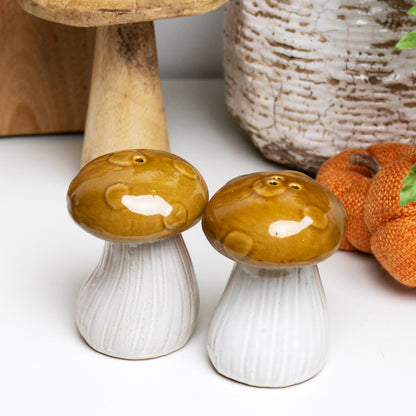 Mushroom Salt & Pepper Shakers