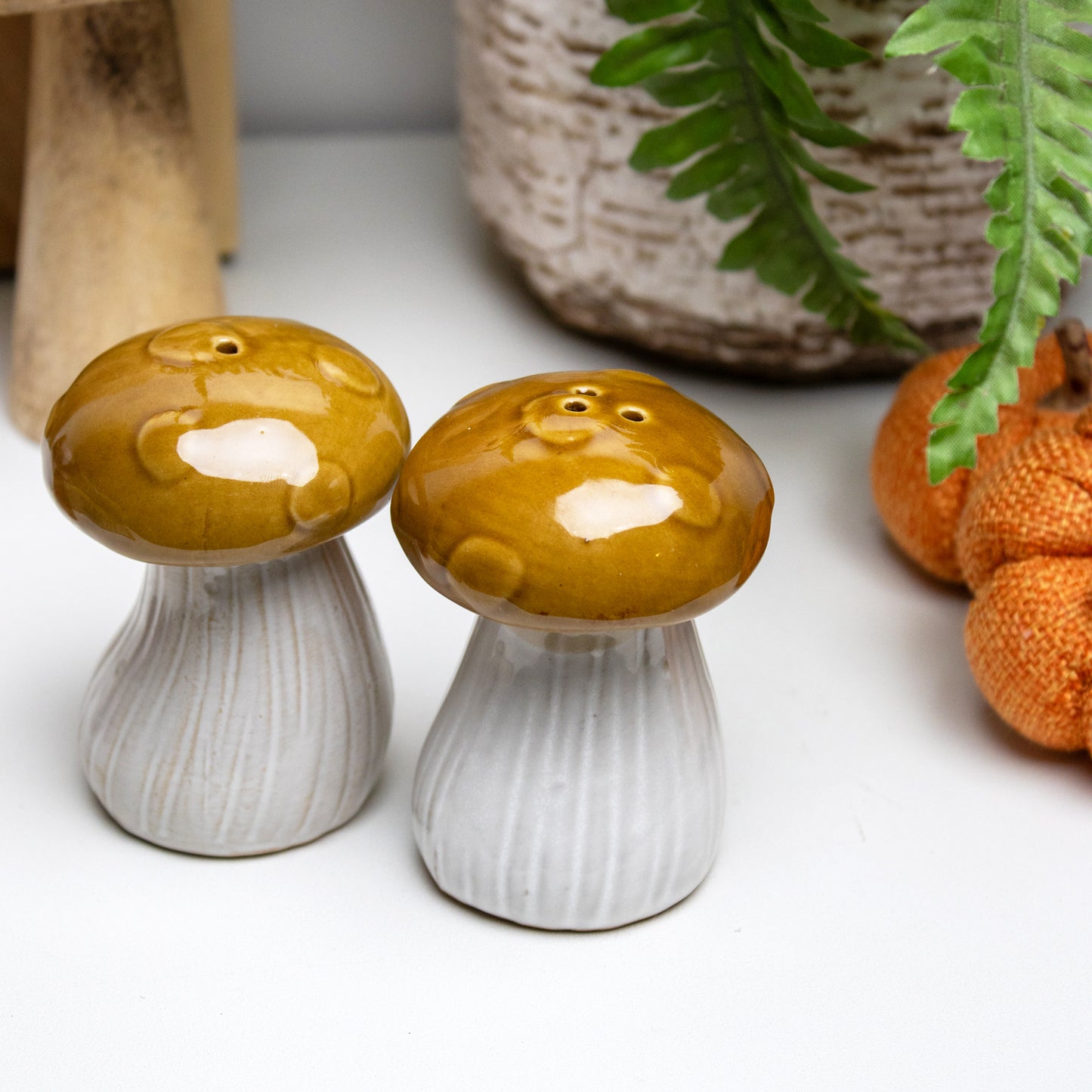 Mushroom Salt & Pepper Shakers