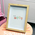 Wood Caterpillar Photo Frame
