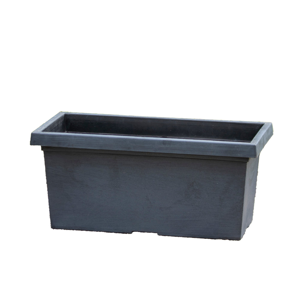 Große toskanische schwarze Fensterbox
