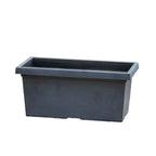 Große toskanische schwarze Fensterbox