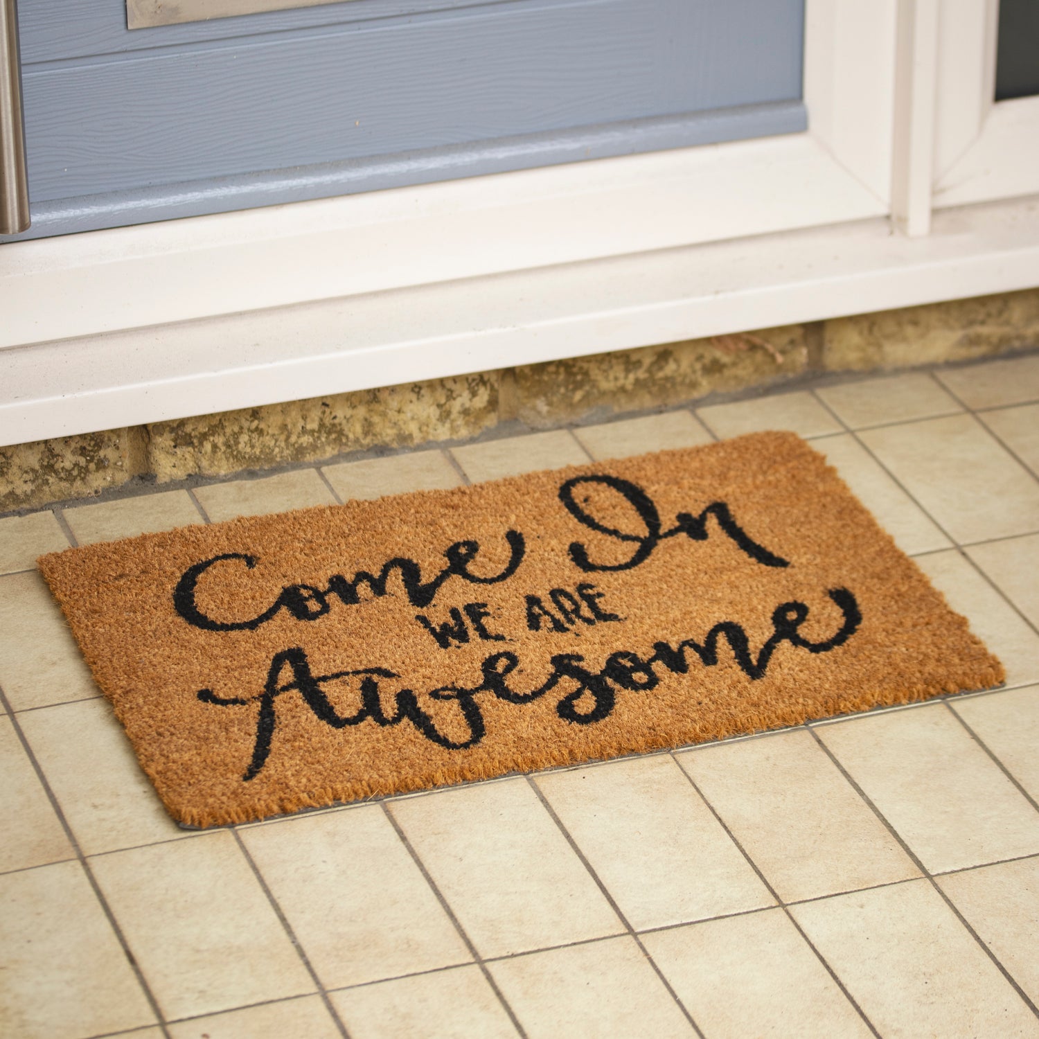 Come In We Are Awesome Doormat