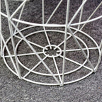 Yellow Hello Sunshine Storage Basket Table