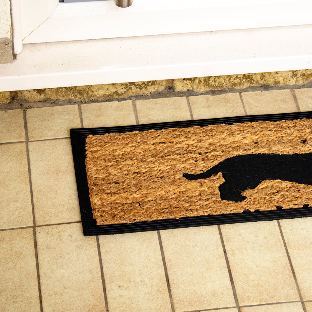 Dachshund Rubber & Coir Door Mat