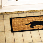 Dachshund Rubber & Coir Door Mat