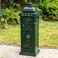 Heritage Green Free Standing Victorian Post Box