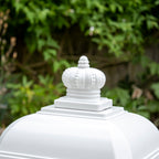 White Free Standing Victorian Post Box