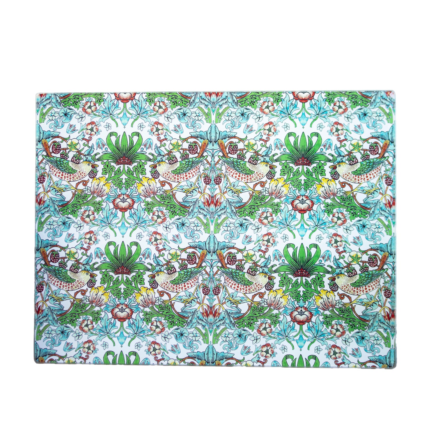 William Morris Strawberry Thief Glass Worktop Saver