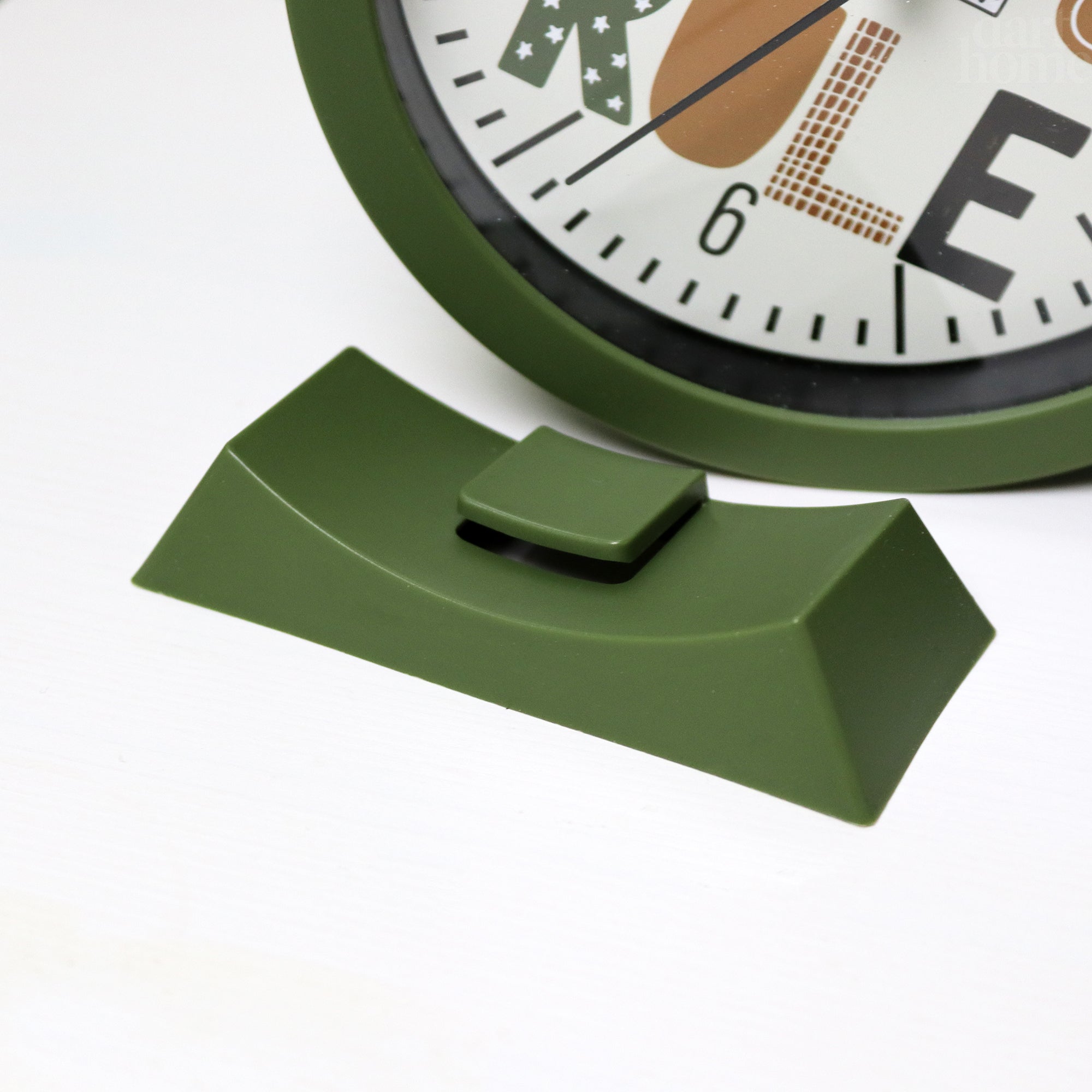 Green Boys Rule Alarm Clock