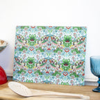 William Morris Strawberry Thief Glass Worktop Saver