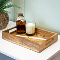 Mango Wood Serving Tray With Handles