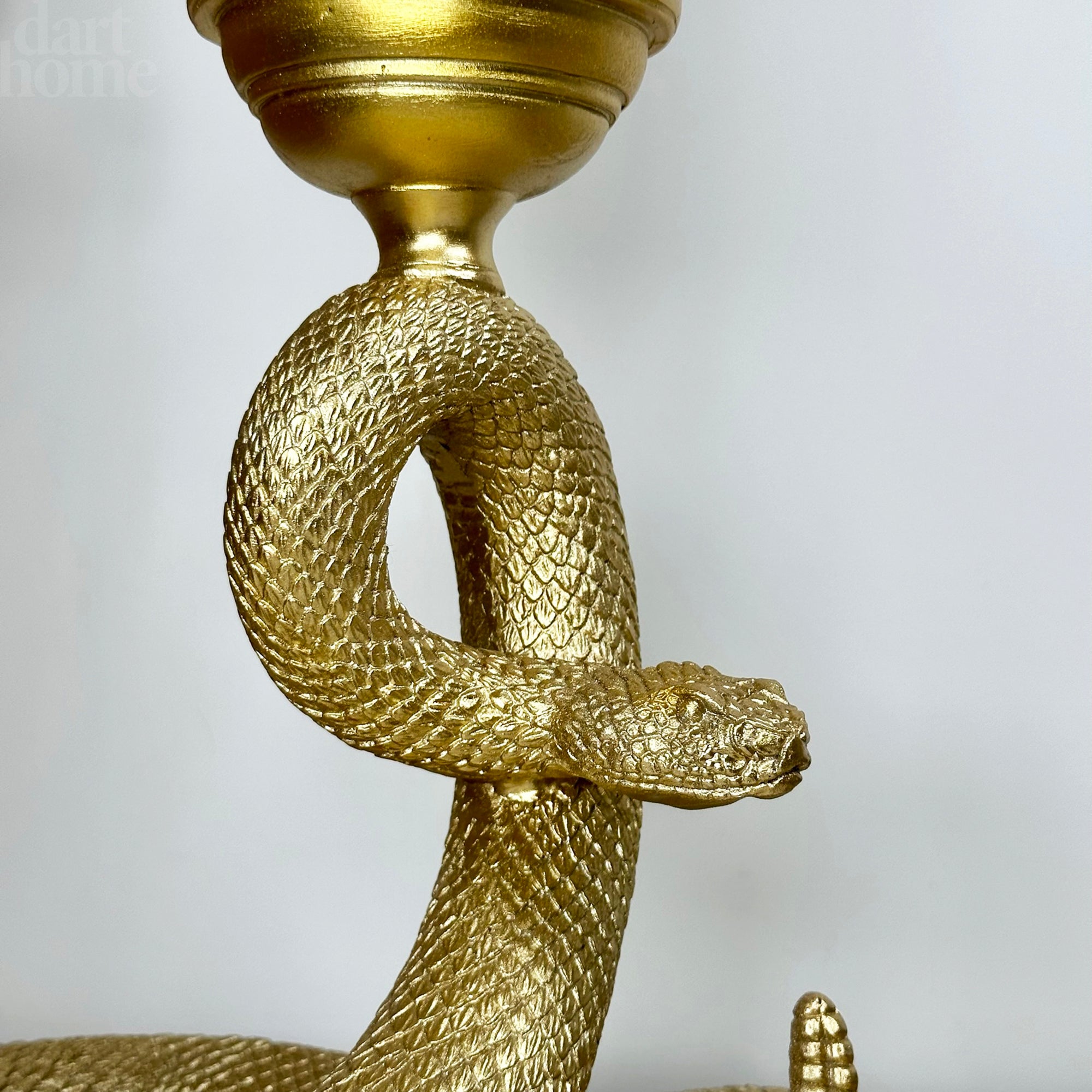 Gewundener Schlangen-Stumpenkerzenhalter
