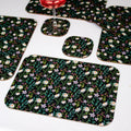 Set Of 4 Velvetback Wildflower Placemats and Coasters