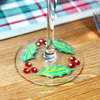 Hollyberry Weihnachtsballon-Gin-Glas