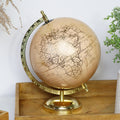 Peach And Gold Globe Ornament