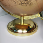Peach And Gold Globe Ornament
