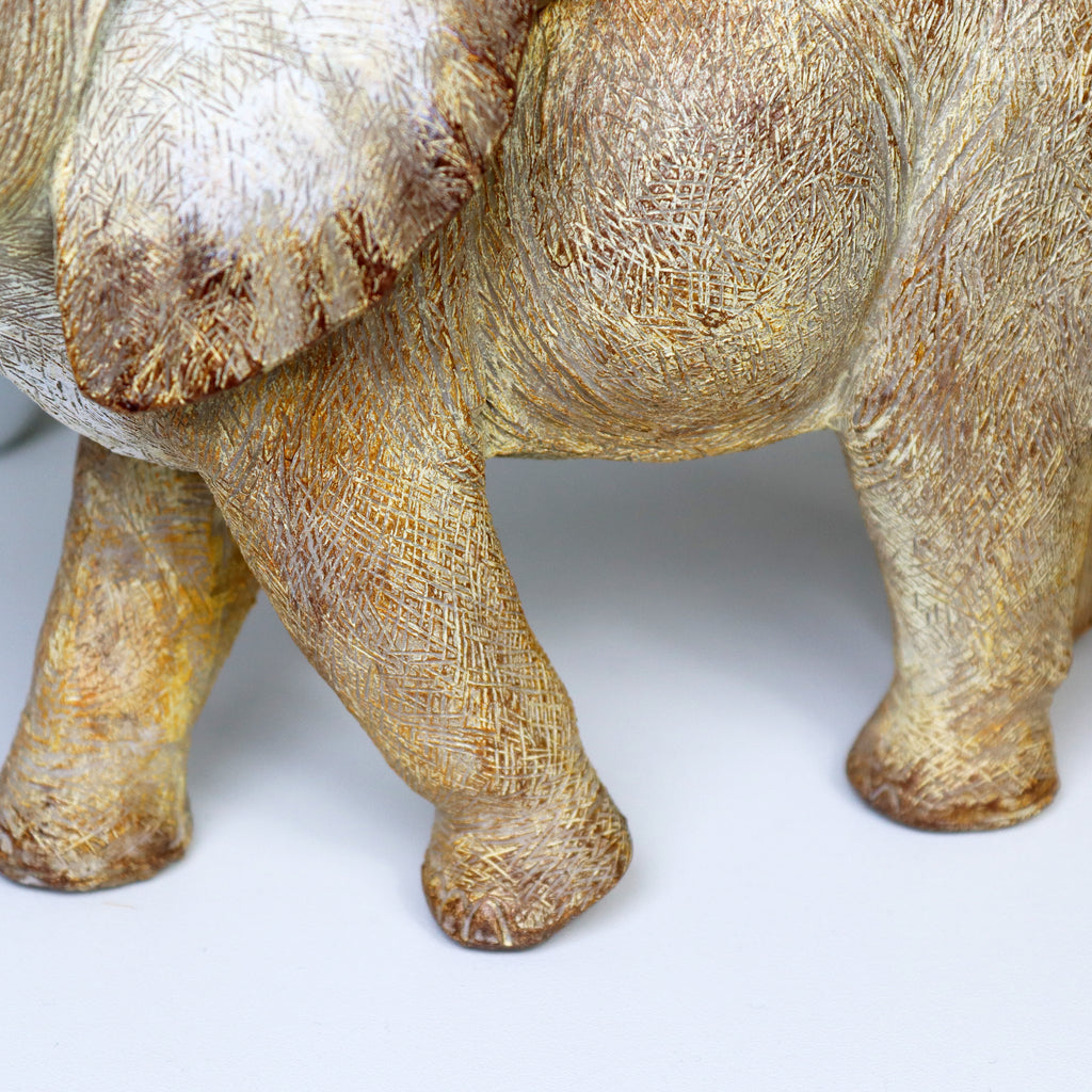 Afrikanischer Elefant mit Kalb-Ornament