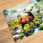 Country Stag Glass Worktop Saver