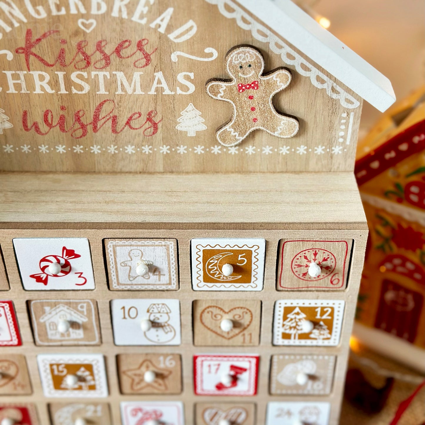 Gingerbread Christmas Wishes Advent Calendar