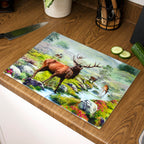 Country Stag Glass Worktop Saver