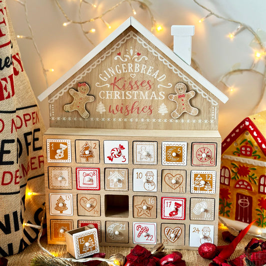 Gingerbread Christmas Wishes Advent Calendar