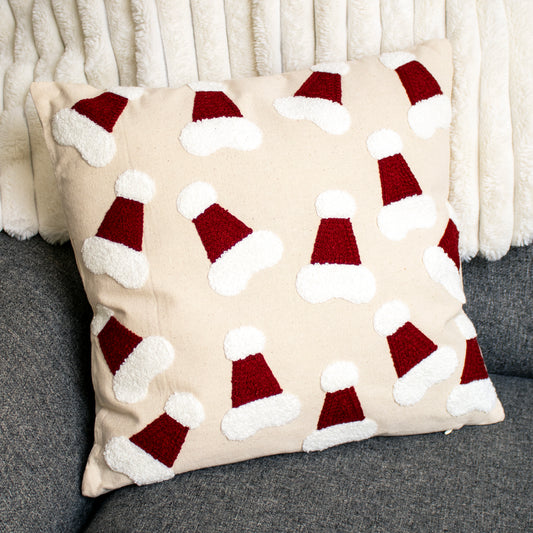 Red Christmas Hat Cushion