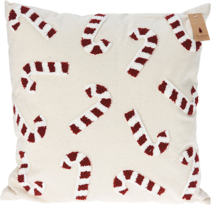 Christmas Candy Cane Cushion